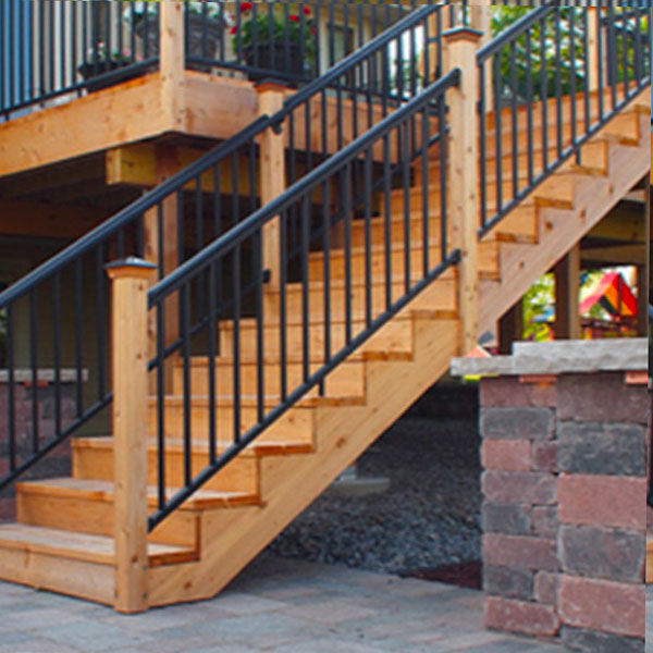Stop the Slip with Handi-Treads on Natural Wood