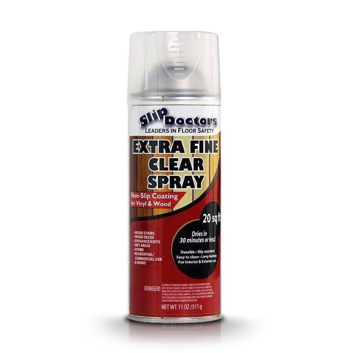Fine Clear Spray for Wood Stop Slip Solutions for Slips, Trips & Falls