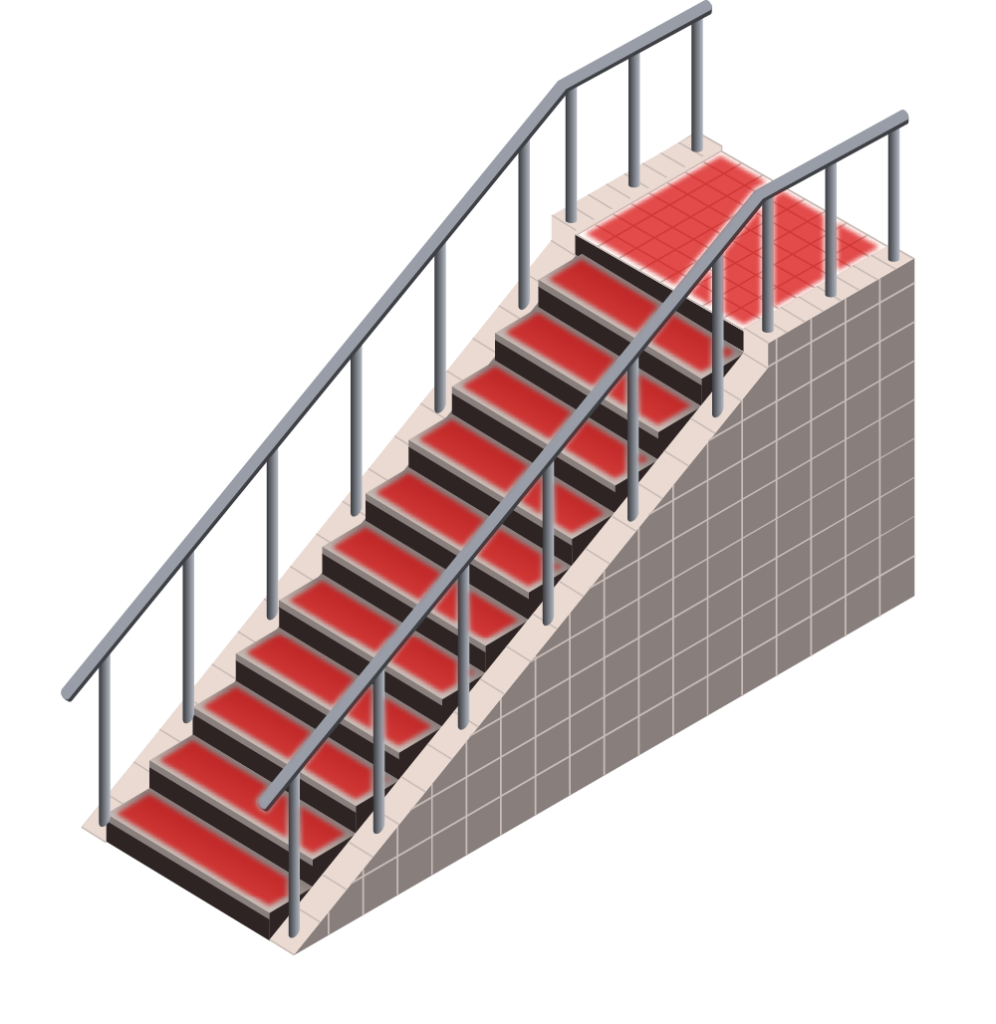 Anti-skid Stair Steps are Anti-slip for Walkway, Workshop