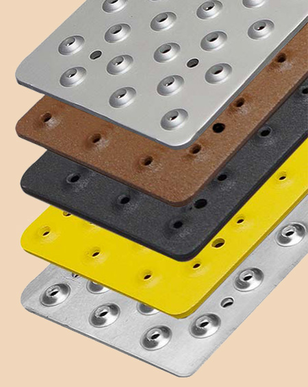 HandiTreads® Aluminum Non Slip Stair Treads, Nosings, and Pads - HandiRamp